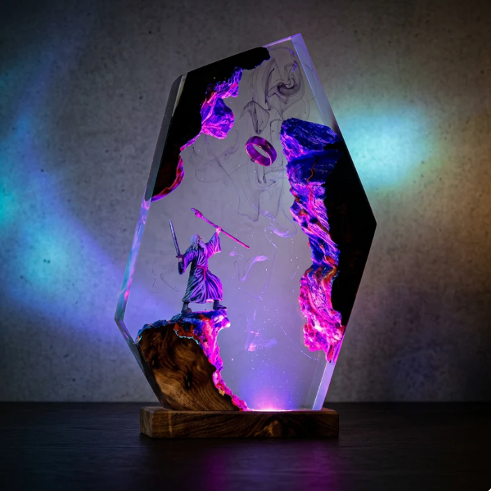 Lord Of The Rings Lamps - WhiteWizard