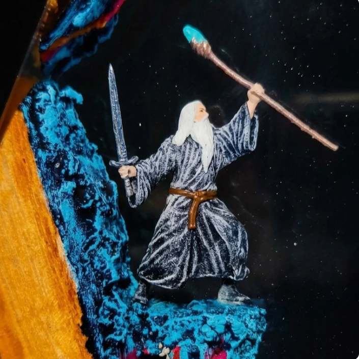 Lord Of The Rings Lamps - WhiteWizard